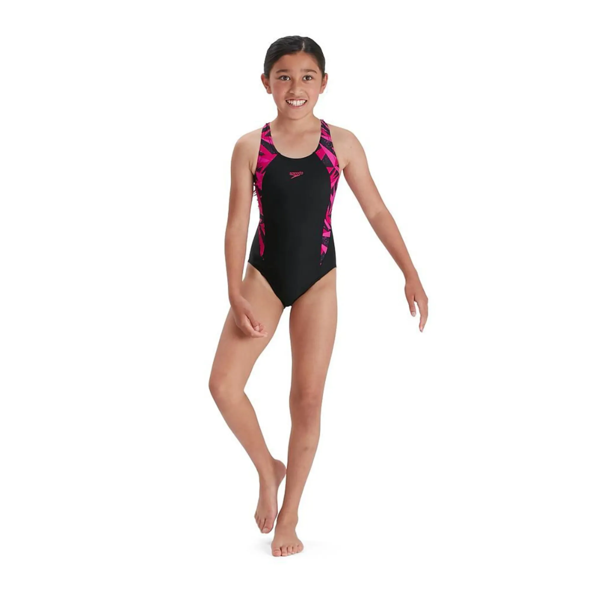Speedo Kids Hyperboom Splice Muscleback Swimsuit
